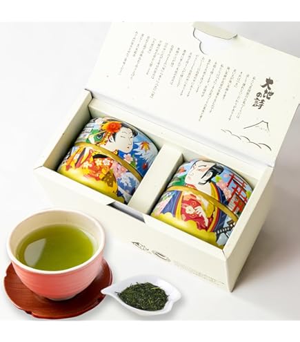 Amazon | 仁田尾 の知覧茶園 深むし茶 極上匠65g×2缶 茶缶 極上-50